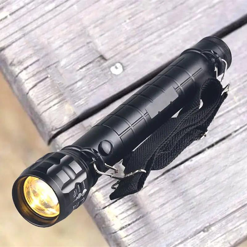 Strong Police Flashlight, Portable Photography Flashlight, Hard Light Zoom Photo Lantern, Metal Reflector Flashlight, Lantern Outdoor Patrol Flashlight, Powerful Handheld Flashlight for Camping Strong Police Flashlight, Portable Photography Flashlight, Hard Light Zoom Photo Lantern, Metal Reflector Flashlight, Lantern Outdoor Patrol Flashlight, Powerful Handheld Flashlight for Camping
